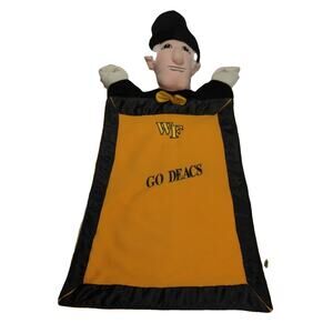 Wake Forest College Mascot blanket chair couch decor Demon Deacons Winston Salem